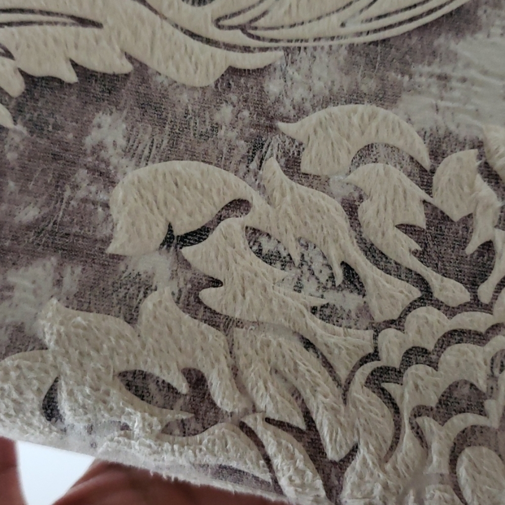 S O L D Floral Damask Clutch wChain Strap - Picture 6 of 10